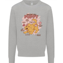 Anatomy of a Puppy Dog Kids Sweatshirt Jumper Sports Grey