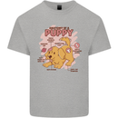 Anatomy of a Puppy Dog Kids T-Shirt Childrens Sports Grey
