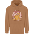 Anatomy of a Puppy Dog Mens 80% Cotton Hoodie Caramel Latte