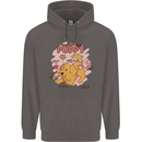 Anatomy of a Puppy Dog Mens 80% Cotton Hoodie Charcoal