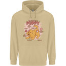Anatomy of a Puppy Dog Mens 80% Cotton Hoodie Sand