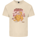Anatomy of a Puppy Dog Mens Cotton T-Shirt Tee Top Natural