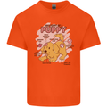Anatomy of a Puppy Dog Mens Cotton T-Shirt Tee Top Orange