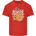 Anatomy of a Puppy Dog Mens Cotton T-Shirt Tee Top Red