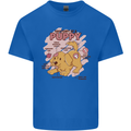 Anatomy of a Puppy Dog Mens Cotton T-Shirt Tee Top Royal Blue