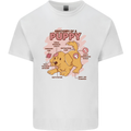 Anatomy of a Puppy Dog Mens Cotton T-Shirt Tee Top White