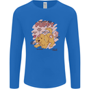 Anatomy of a Puppy Dog Mens Long Sleeve T-Shirt Royal Blue
