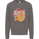 Anatomy of a Puppy Dog Mens Sweatshirt Jumper Charcoal