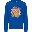 Anatomy of a Puppy Dog Mens Sweatshirt Jumper Royal Blue