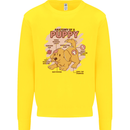 Anatomy of a Puppy Dog Mens Sweatshirt Jumper Yellow