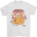 Anatomy of a Puppy Dog Mens T-Shirt 100% Cotton White