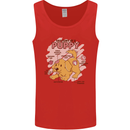 Anatomy of a Puppy Dog Mens Vest Tank Top Red