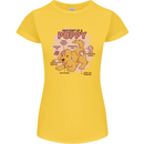 Anatomy of a Puppy Dog Womens Petite Cut T-Shirt Yellow