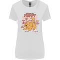 Anatomy of a Puppy Dog Womens Wider Cut T-Shirt White