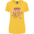 Anatomy of a Puppy Dog Womens Wider Cut T-Shirt Yellow