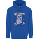 Anatomy of a Racoon Funny Childrens Kids Hoodie Royal Blue