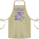Anatomy of a Racoon Funny Cotton Apron 100% Organic Khaki