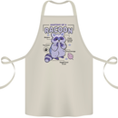 Anatomy of a Racoon Funny Cotton Apron 100% Organic Natural