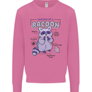 Anatomy of a Racoon Funny Mens Sweatshirt Jumper Azalea