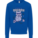 Anatomy of a Racoon Funny Mens Sweatshirt Jumper Royal Blue