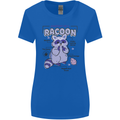 Anatomy of a Racoon Funny Womens Wider Cut T-Shirt Royal Blue