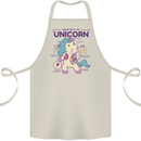Anatomy of a Unicorn Funny Fantasy Cotton Apron 100% Organic Natural