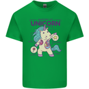 Anatomy of a Unicorn Funny Fantasy Mens Cotton T-Shirt Tee Top Irish Green