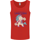 Anatomy of a Unicorn Funny Fantasy Mens Vest Tank Top Red