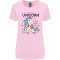 Anatomy of a Unicorn Funny Fantasy Womens Wider Cut T-Shirt Light Pink