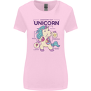 Anatomy of a Unicorn Funny Fantasy Womens Wider Cut T-Shirt Light Pink