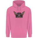 Ancient Egypt Winged Cats Eye of Horus Childrens Kids Hoodie Azalea