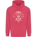 Ancient Mayan Aztec Tiger Art Tattoo Tribal Childrens Kids Hoodie Heliconia