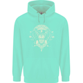 Ancient Mayan Aztec Tiger Art Tattoo Tribal Childrens Kids Hoodie Peppermint