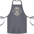 Ancient Mayan Aztec Tiger Art Tattoo Tribal Cotton Apron 100% Organic Steel