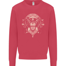 Ancient Mayan Aztec Tiger Art Tattoo Tribal Kids Sweatshirt Jumper Heliconia