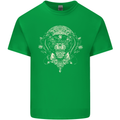 Ancient Mayan Aztec Tiger Art Tattoo Tribal Kids T-Shirt Childrens Irish Green