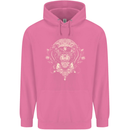 Ancient Mayan Aztec Tiger Art Tattoo Tribal Mens 80% Cotton Hoodie Azelea