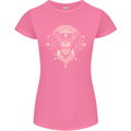 Ancient Mayan Aztec Tiger Art Tattoo Tribal Womens Petite Cut T-Shirt Azalea
