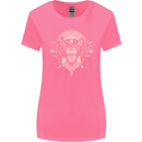 Ancient Mayan Aztec Tiger Art Tattoo Tribal Womens Wider Cut T-Shirt Azalea