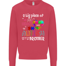 And He's My Brother Autistic Autism ASD Kids Sweatshirt Jumper Heliconia