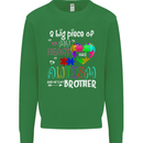 And He's My Brother Autistic Autism ASD Kids Sweatshirt Jumper Irish Green
