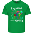 And He's My Brother Autistic Autism ASD Kids T-Shirt Childrens Irish Green