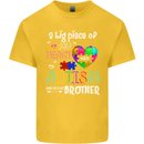 And He's My Brother Autistic Autism ASD Kids T-Shirt Childrens Yellow