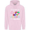 And He's My Brother Autistic Autism ASD Mens 80% Cotton Hoodie Light Pink