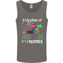 And He's My Brother Autistic Autism ASD Mens Vest Tank Top Charcoal