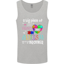 And He's My Brother Autistic Autism ASD Mens Vest Tank Top Sports Grey