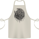 Angel Skull of Death Biker Motorbike Gothic Cotton Apron 100% Organic Natural