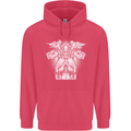 Angel of Death Day of the Dead Skull DOTD Childrens Kids Hoodie Heliconia