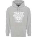 Angel of Death Day of the Dead Skull DOTD Childrens Kids Hoodie Sports Grey