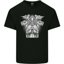 Angel of Death Day of the Dead Skull DOTD Kids T-Shirt Childrens Black
